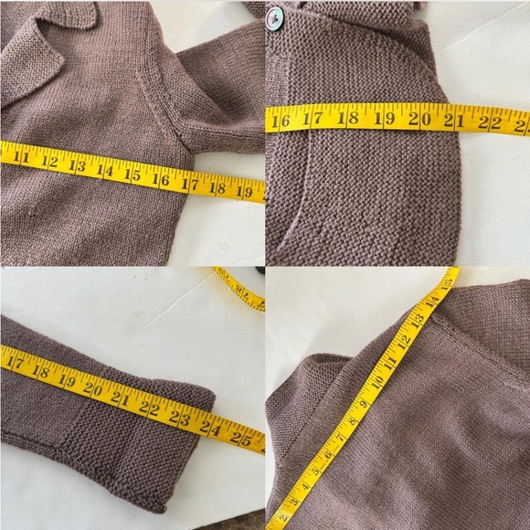 Vintage Marion Foale cardigan wool sweater. - Picture 8 of 8